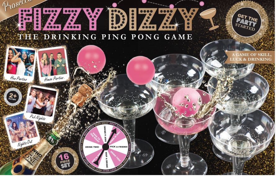 Fizzy Dizzy Ping Pong Drinking Game Dynergy