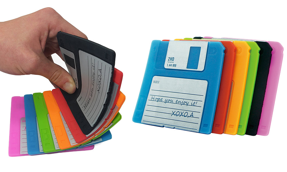 6 Floppy Disk Coasters Dynergy