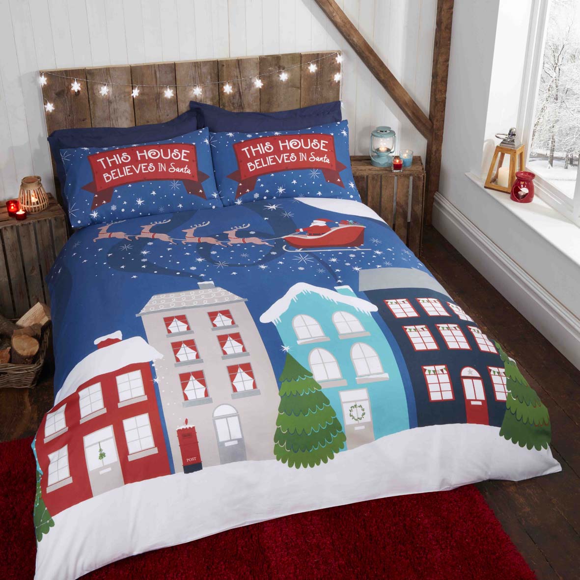 Rapport Home Midnight At Christmas Duvet sets Dynergy