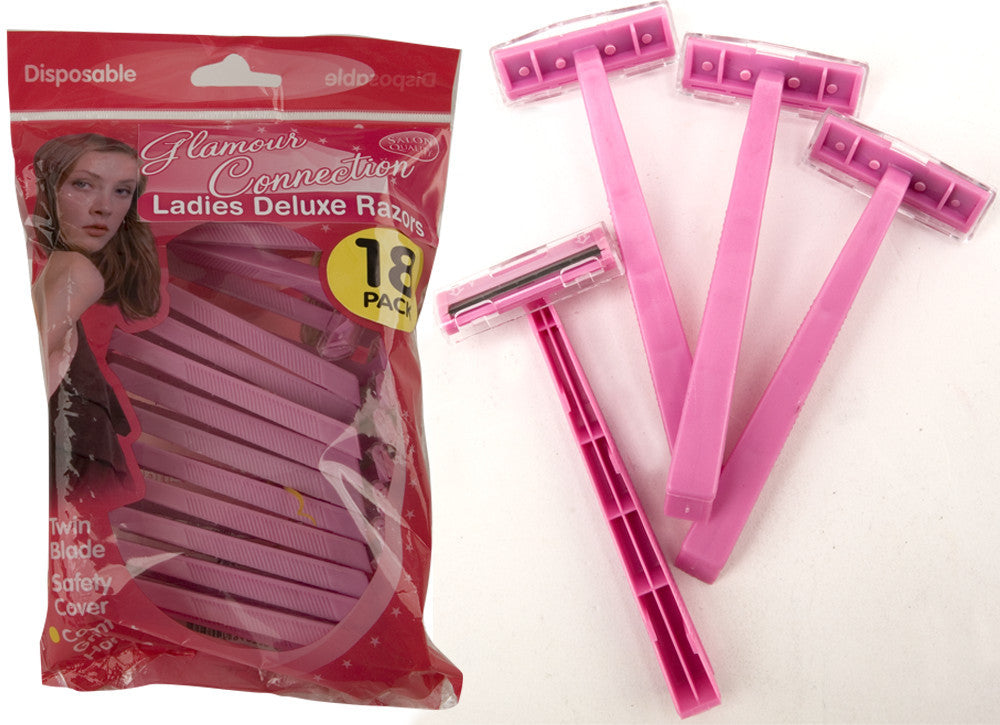 BAG OF TWIN BLADE DISPOSABLE  RAZORS