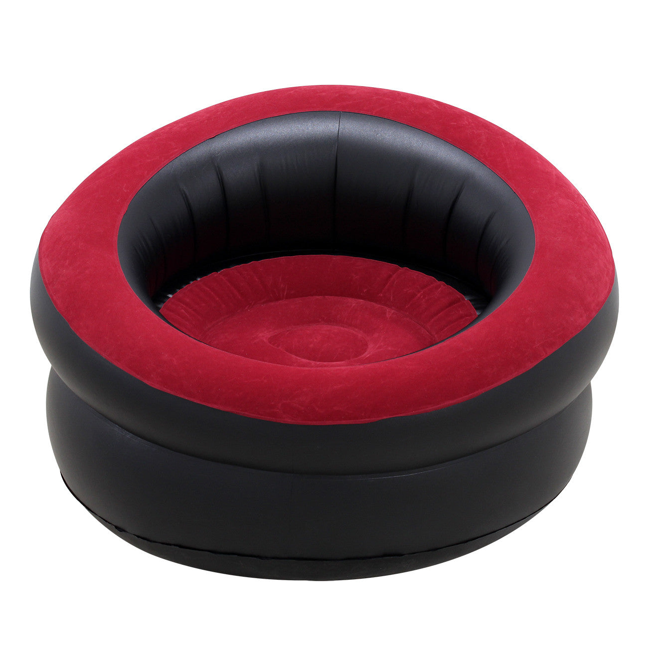 Flocked Inflatable Movie Chair
