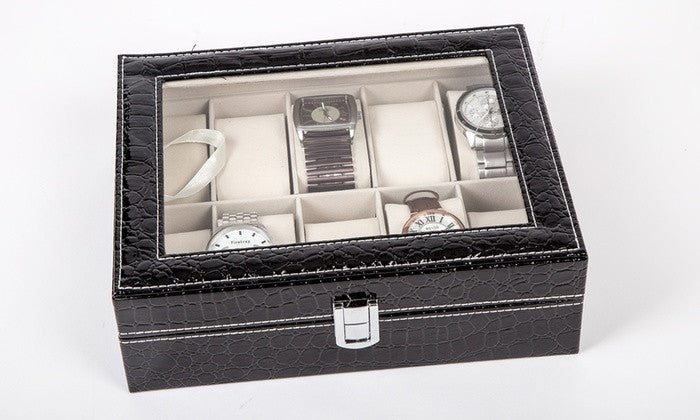 3, 6 or 10 Piece Watch Boxes