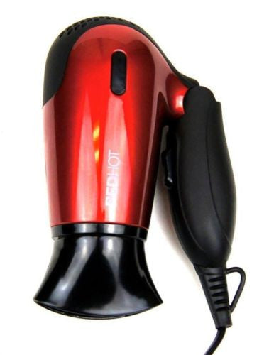 1200W Red Hot Professional Style Hairdryer with Concentrator Nozzle