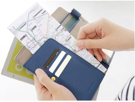 Slim Passport and Travel Document Organiser