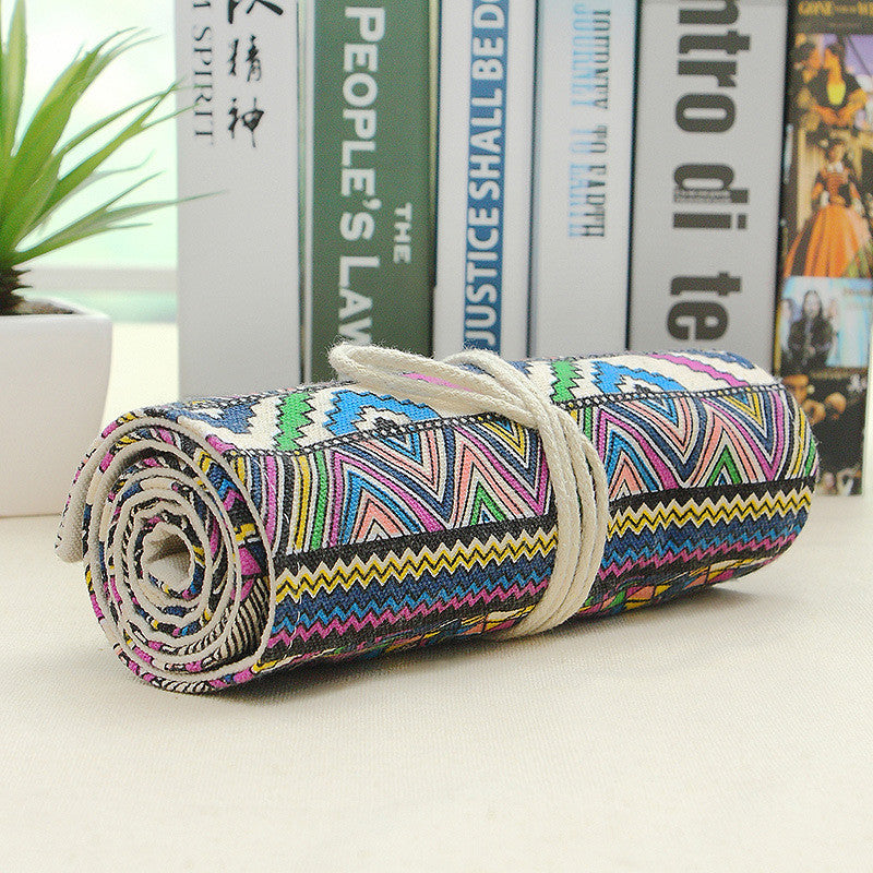 Stylish Pen Roll Case