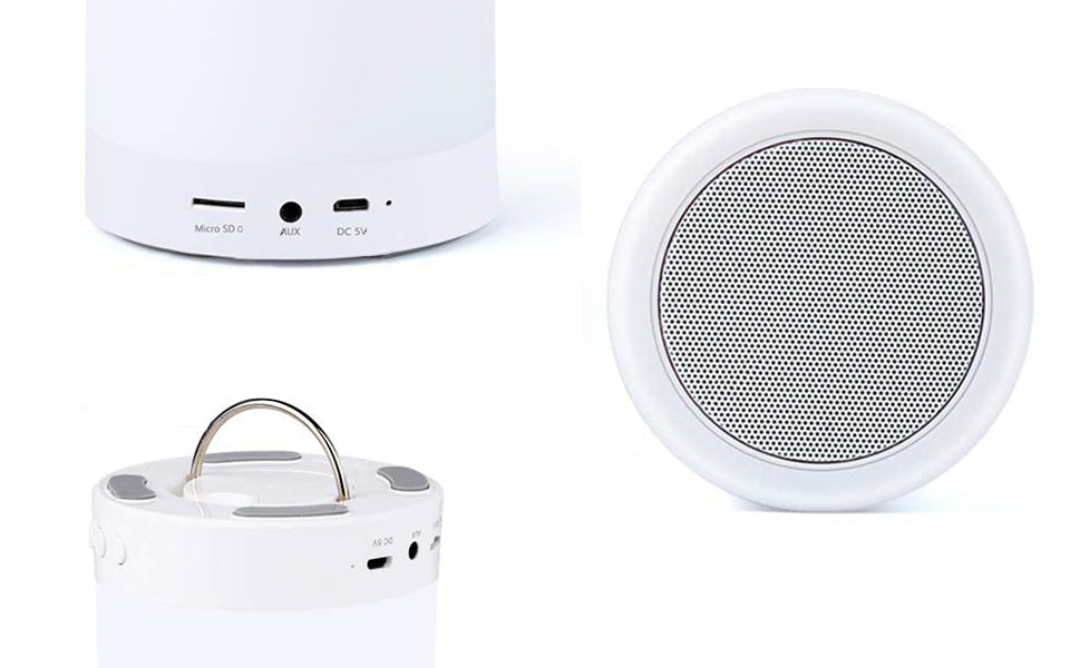 Bluetooth Speaker Alarm Clock Lamp