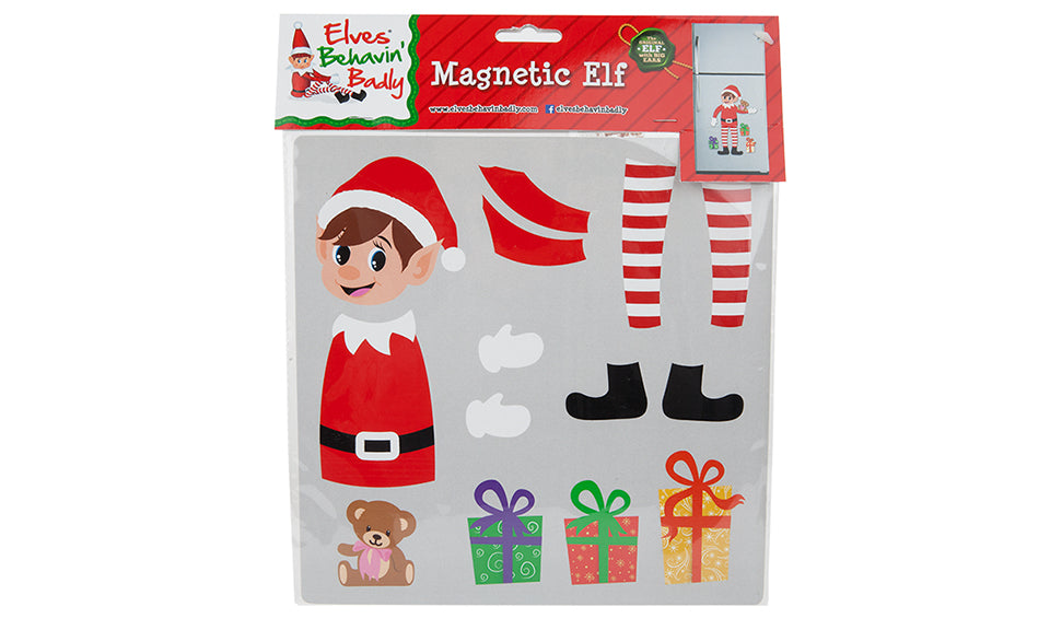 Elf Printed Fridge Magnets