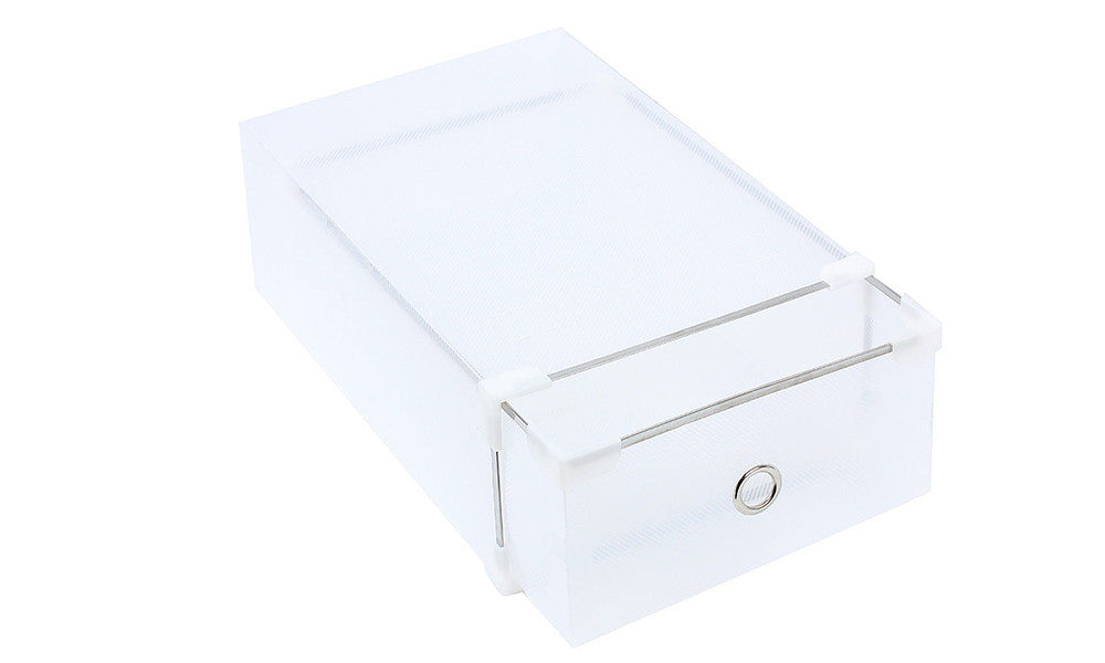 Foldable Shoe Storage Organisers (8 Boxes)