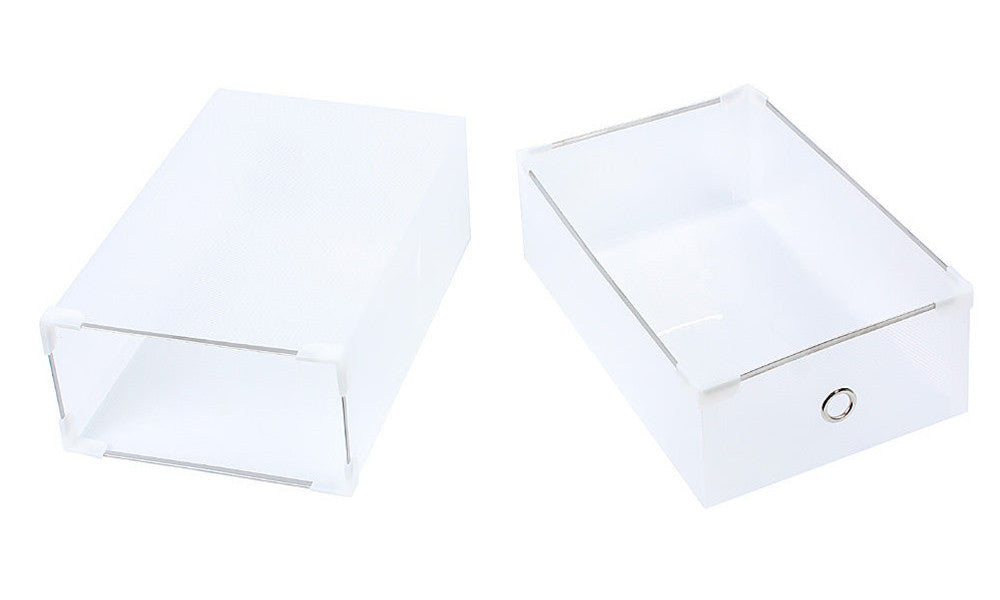 Foldable Shoe Storage Organisers (8 Boxes)