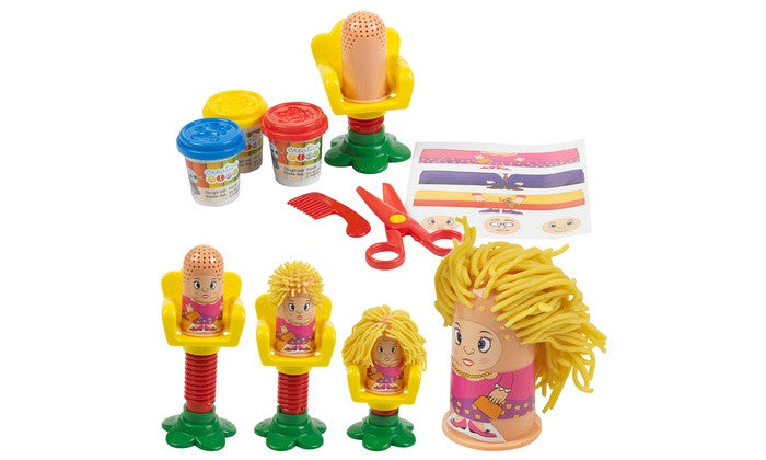 14-Piece Play Dough Hairdressing Sets