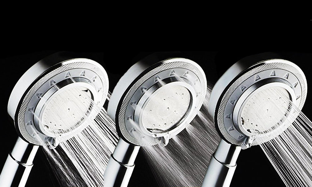 3 Mode Pressure Booster Shower Head
