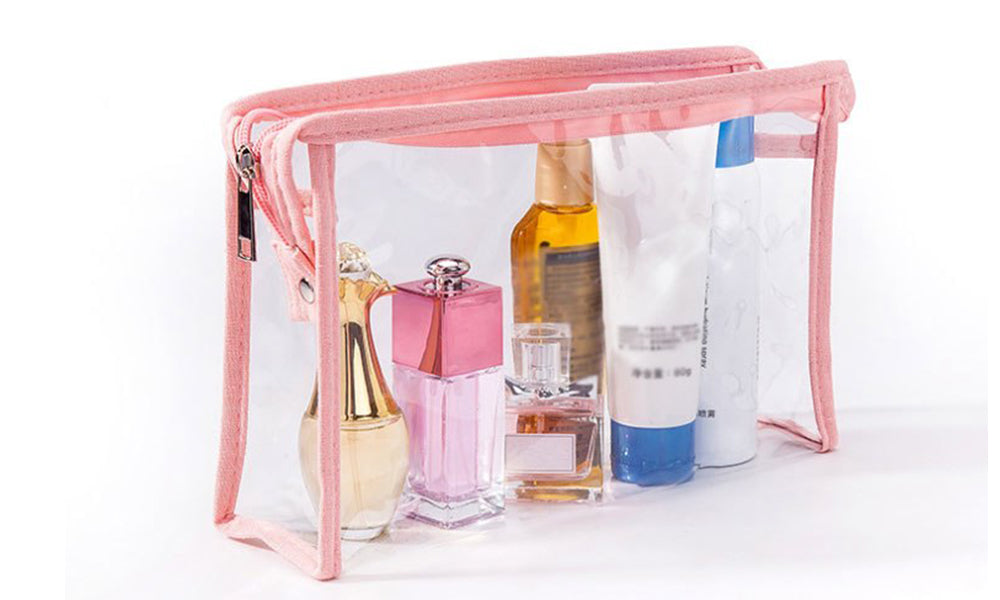 3pc Cosmetic and Toiletry Bags