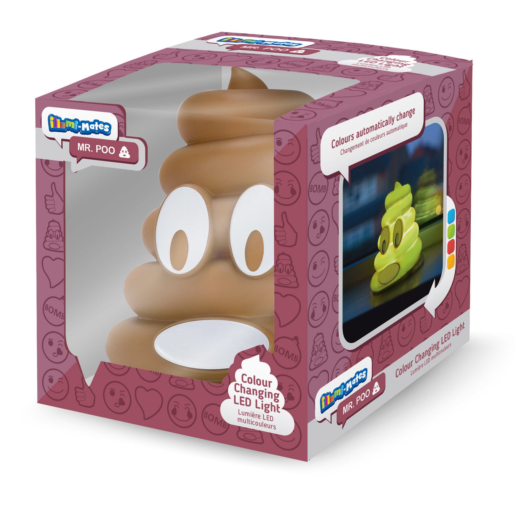 Emoji illumi-mate Colour Changing Light