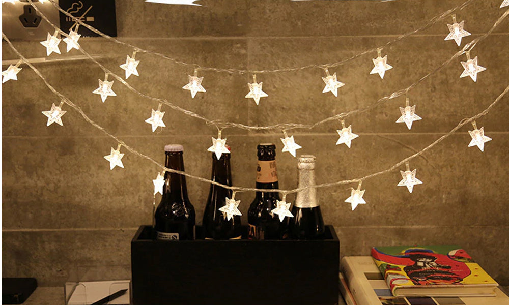 Globrite 50 LED Star String Lights