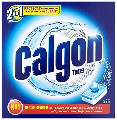 Calgon Hygiene Plus Washing Machine Water Softener, 65 Tablets