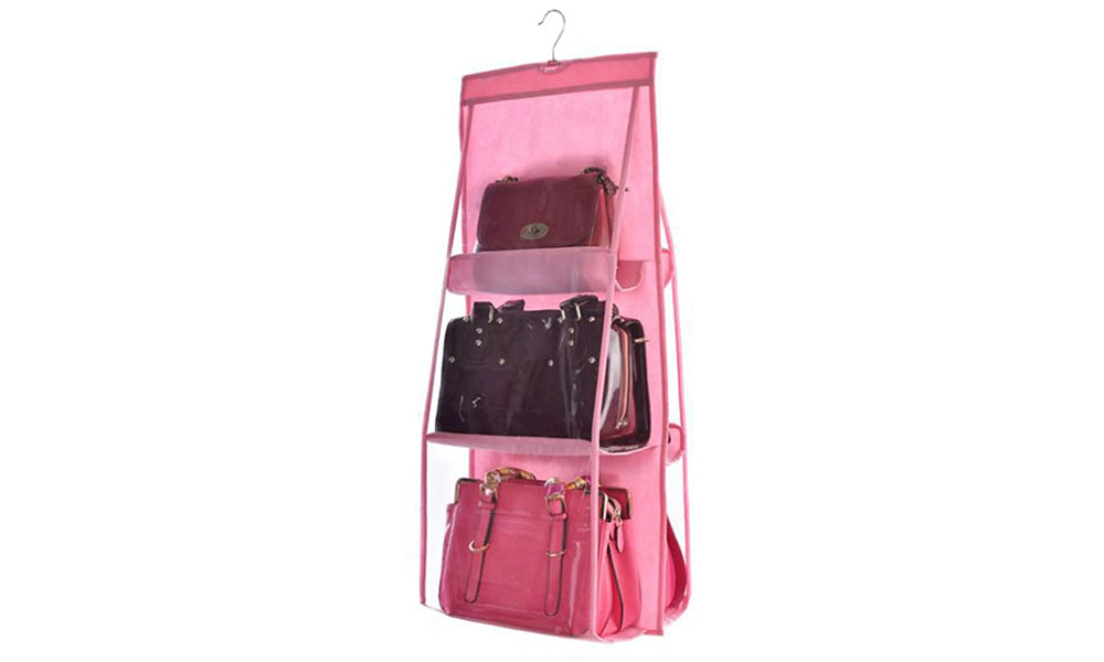 6 Pocket Handbag Storage Organisers