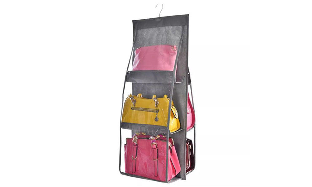 6 Pocket Handbag Storage Organisers
