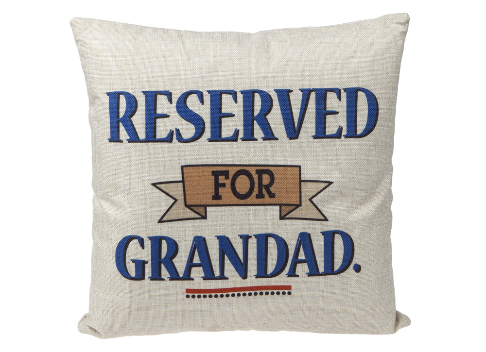 'Reserved for' Parents Throw Cushions