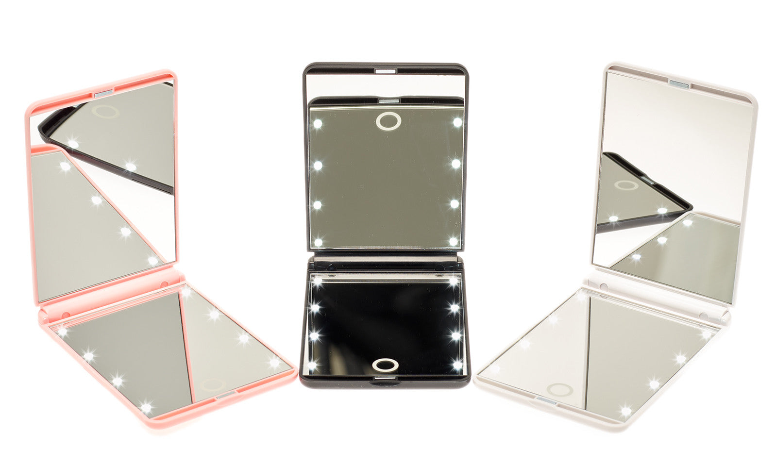 GloBrite 8Led Touchscreen Travel Mirror
