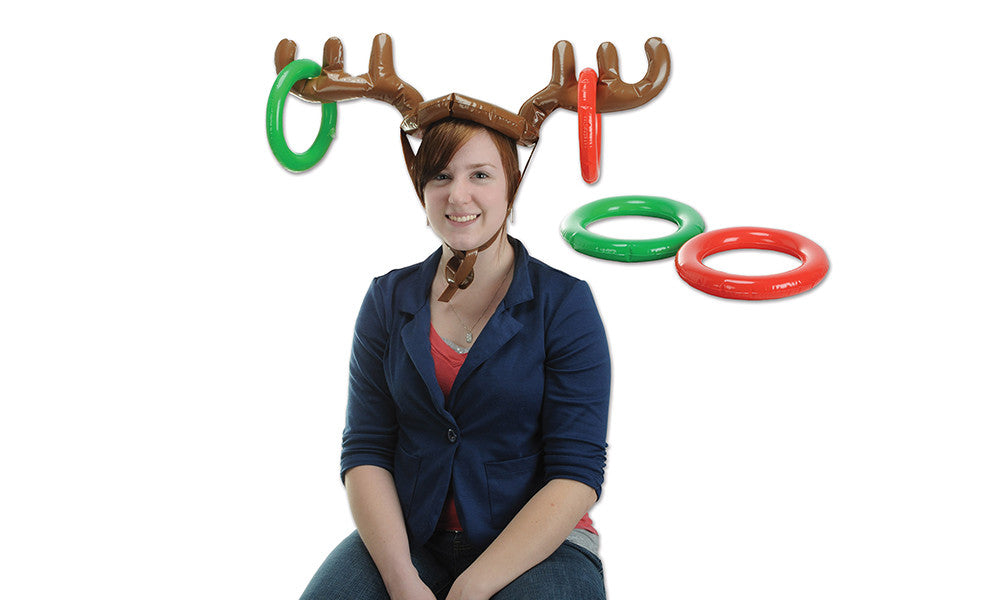 Christmas Reindeer Antler Ring Toss