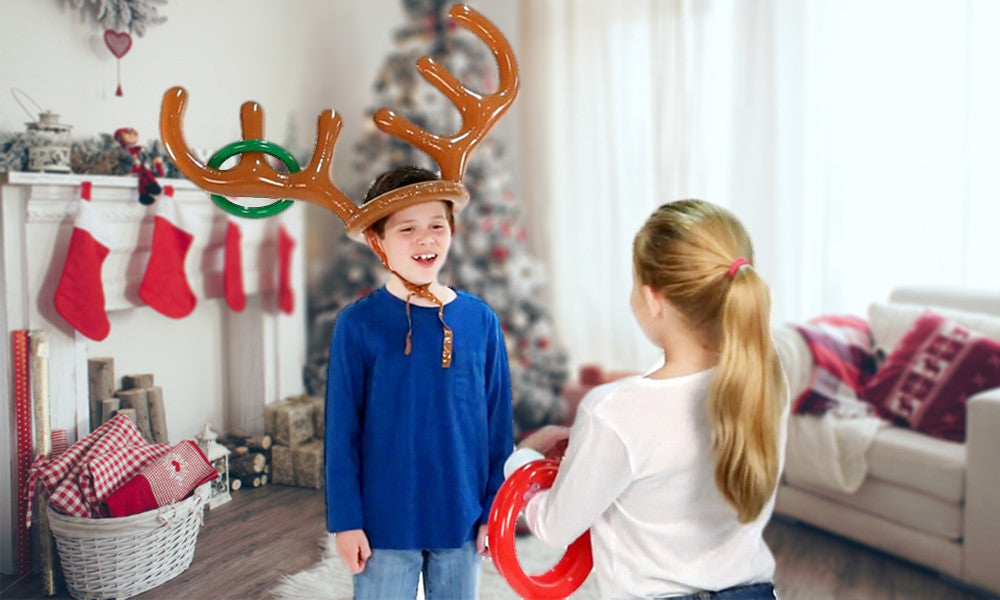 Christmas Reindeer Antler Ring Toss
