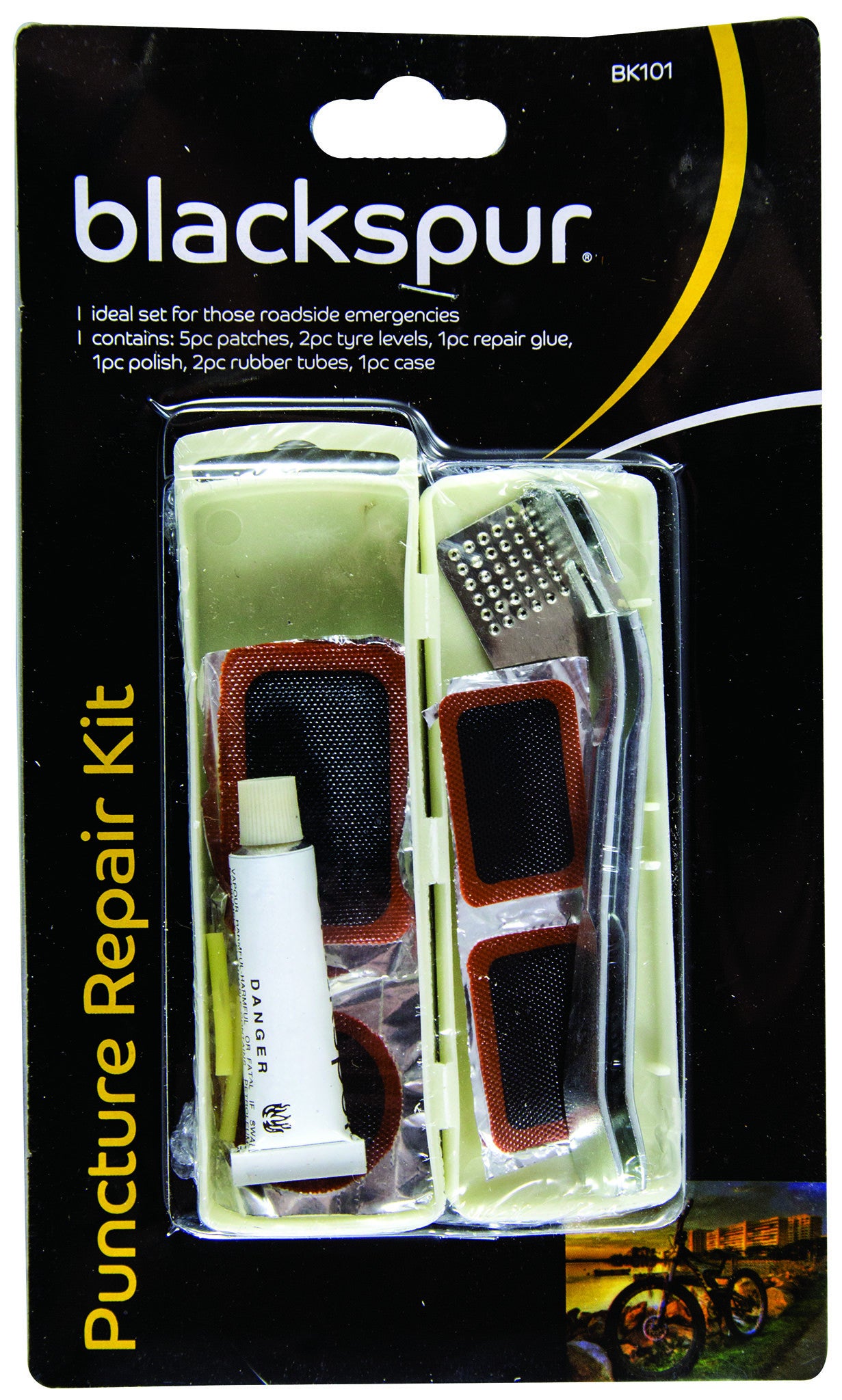 Blackspur Puncture Kit