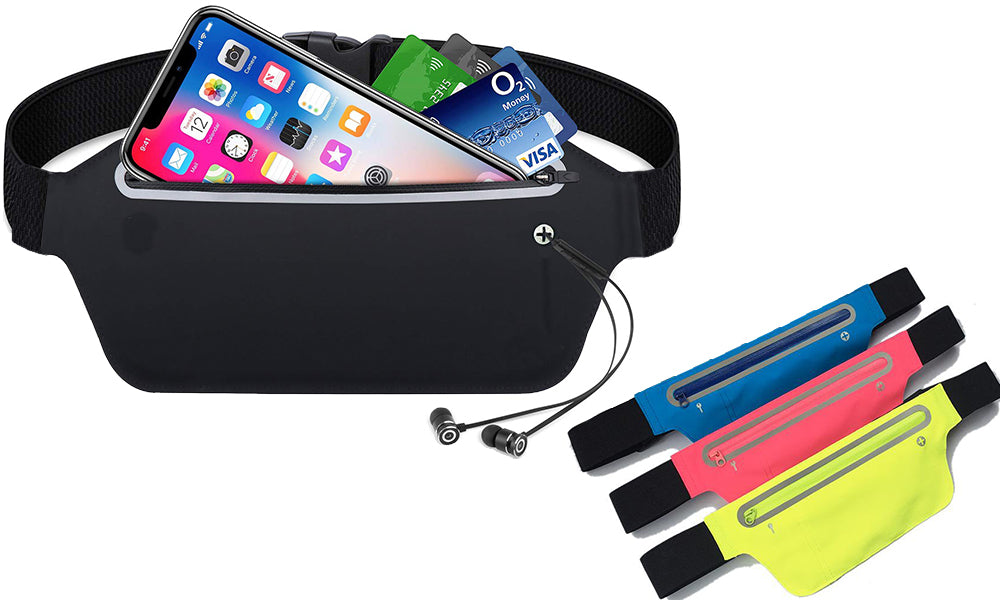 Running Belt with Adjustable Elastic Strap