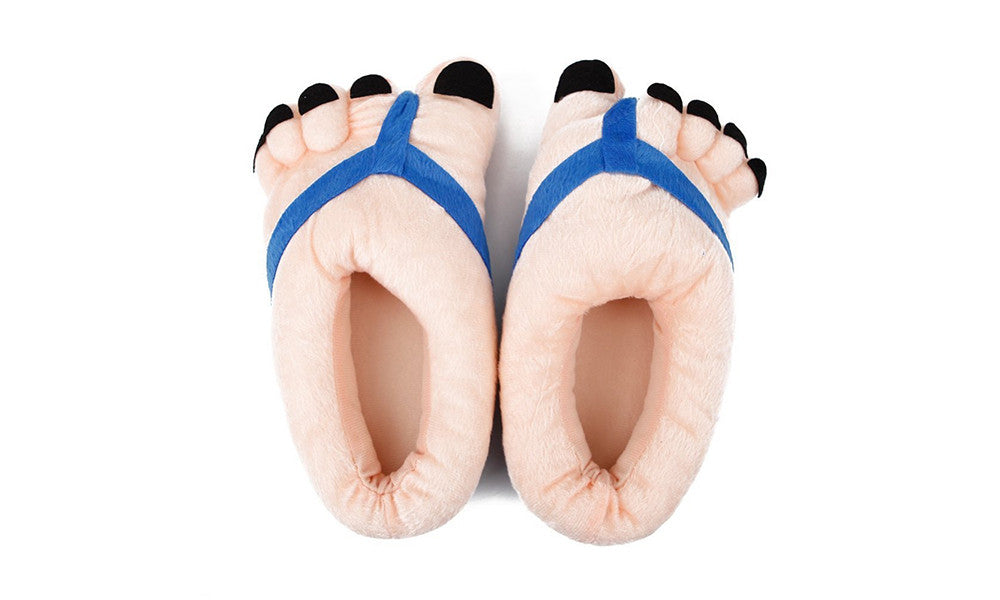 Feet Funny Home Slippers Big Toe Cartoon Indoor Slipper Funny Toe