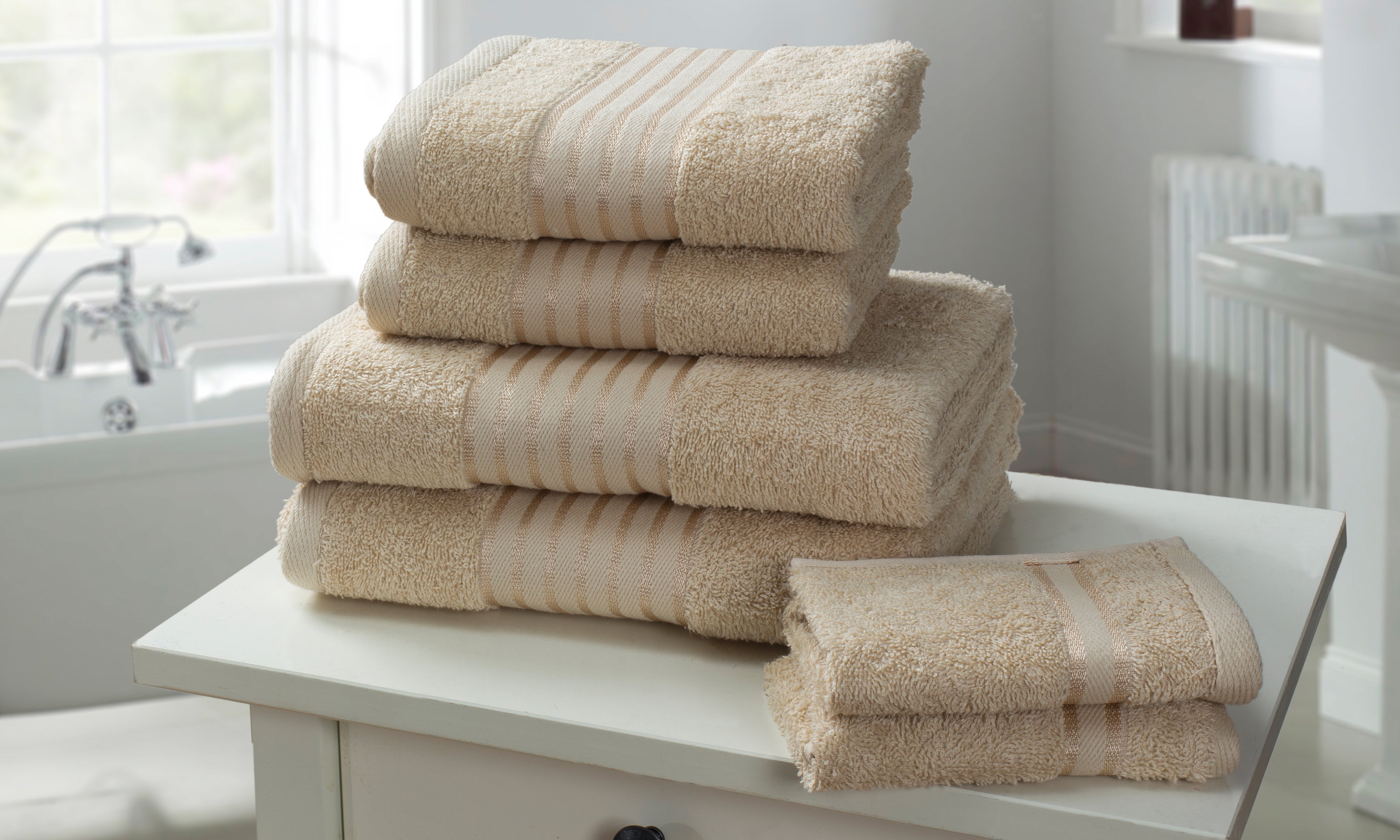 Rapport Home Egyptian Cotton Windsor Towel Bale (6 pc)