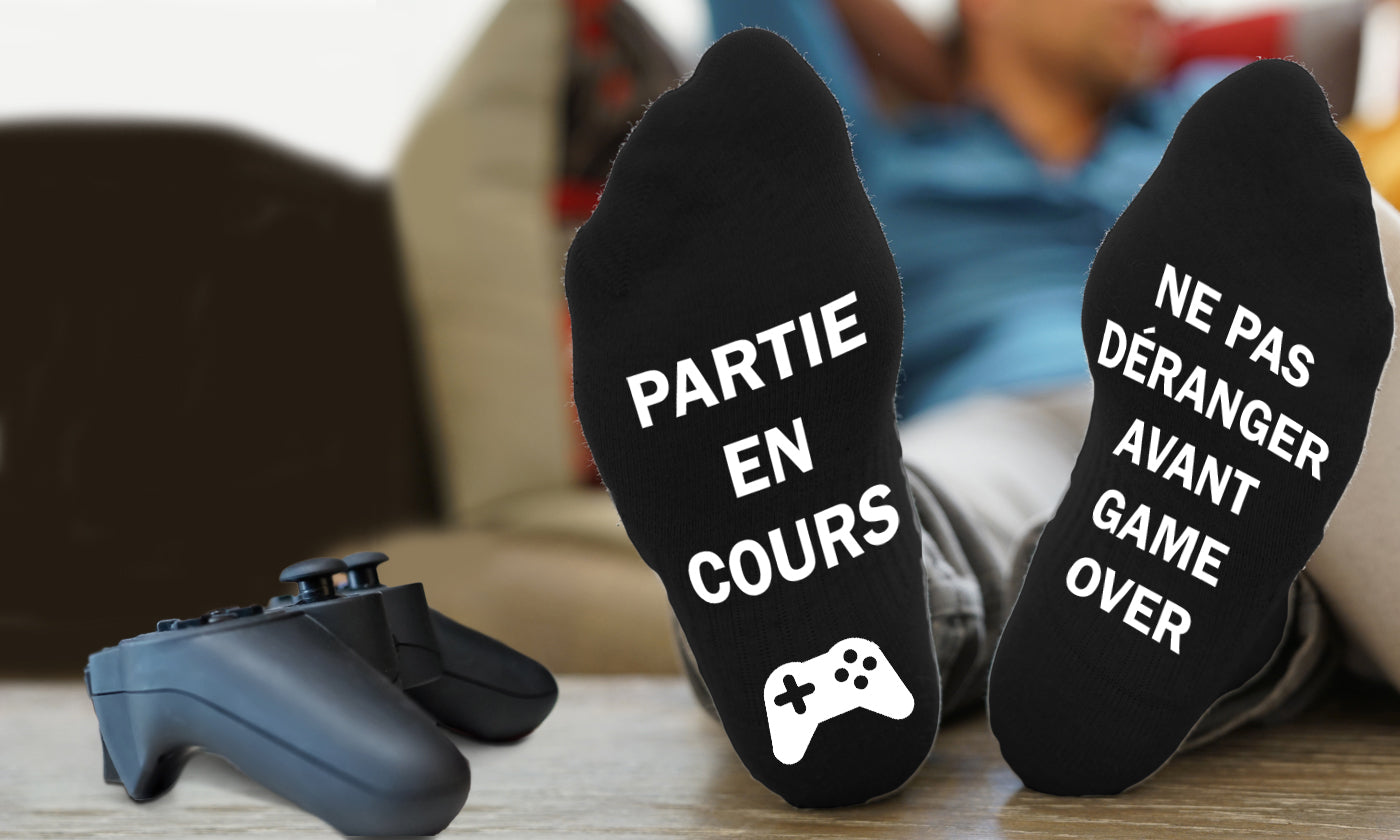 French Novelty Gaming Socks