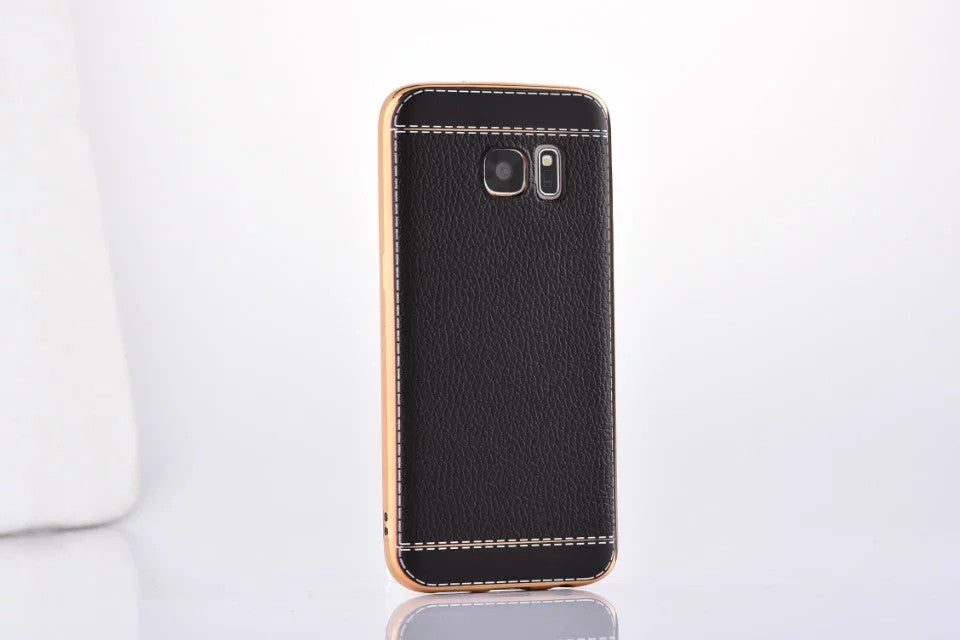 TPU Leather Effect Case for iPhone 5/6/7, Samsung S6/7