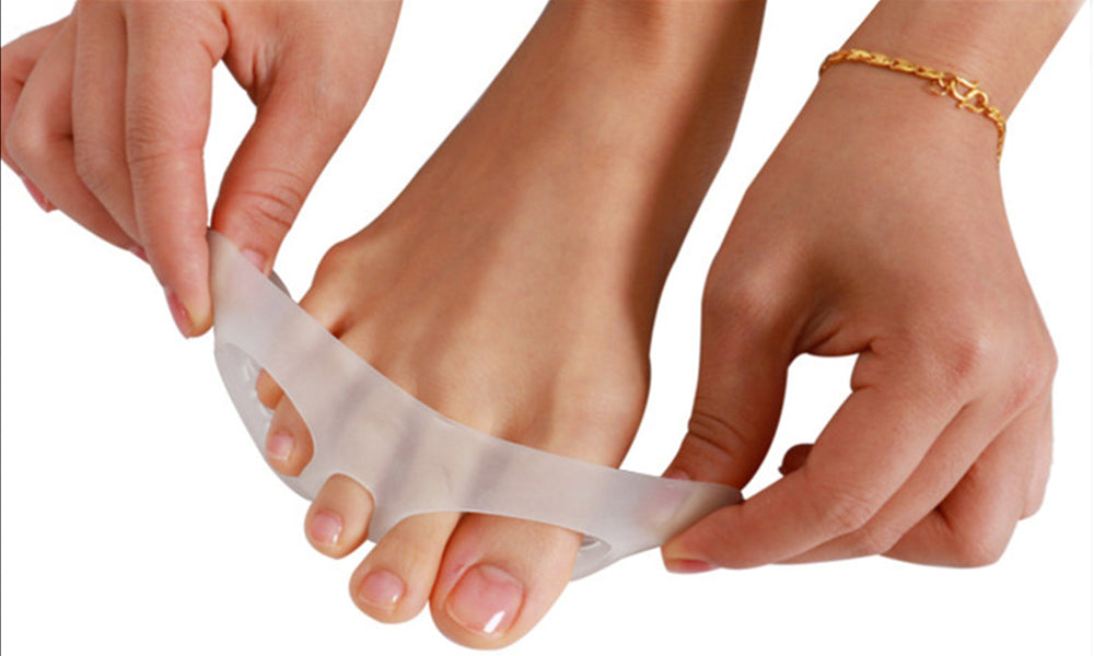 Breathable metatarsal silicone pads discount