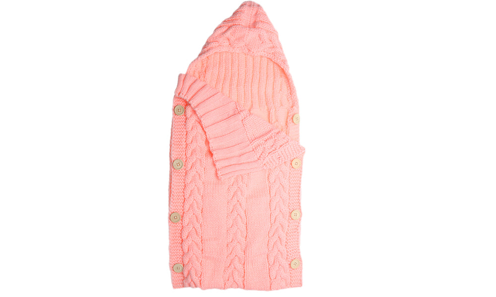 Cable Knit Baby Swaddle Blankets