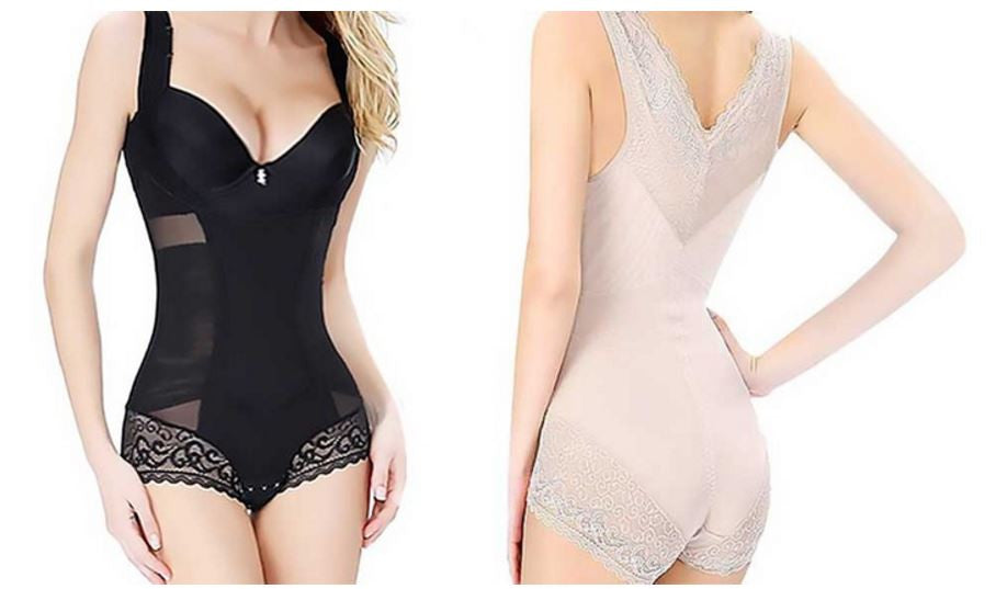 Lace Trim Control Body Suit – Dynergy