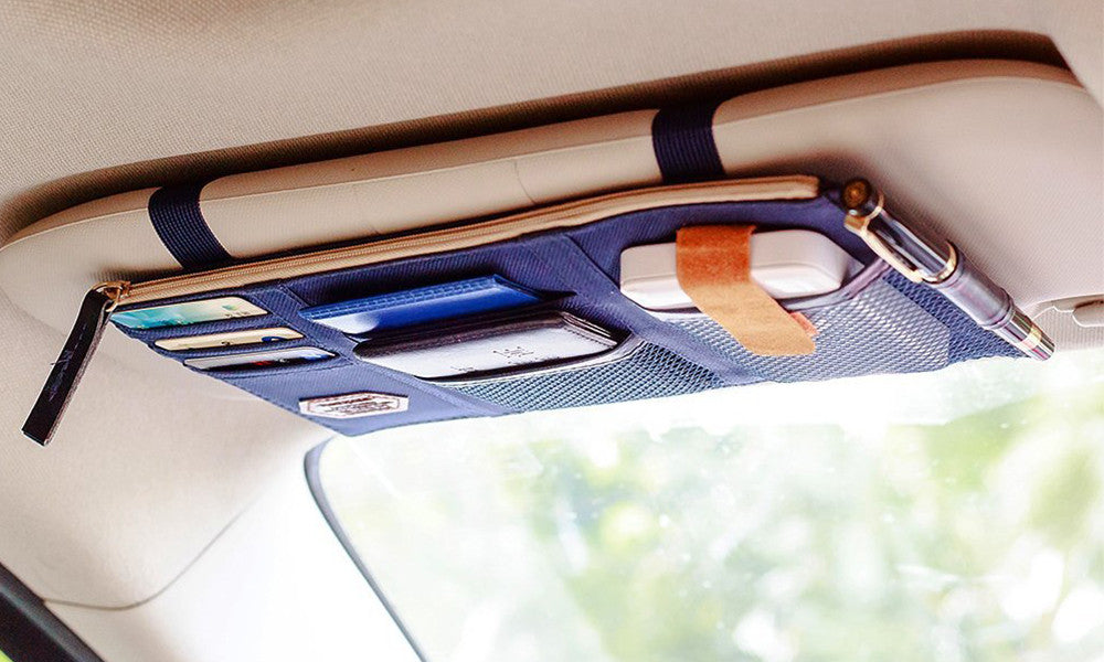 Car Sun Visor Storage