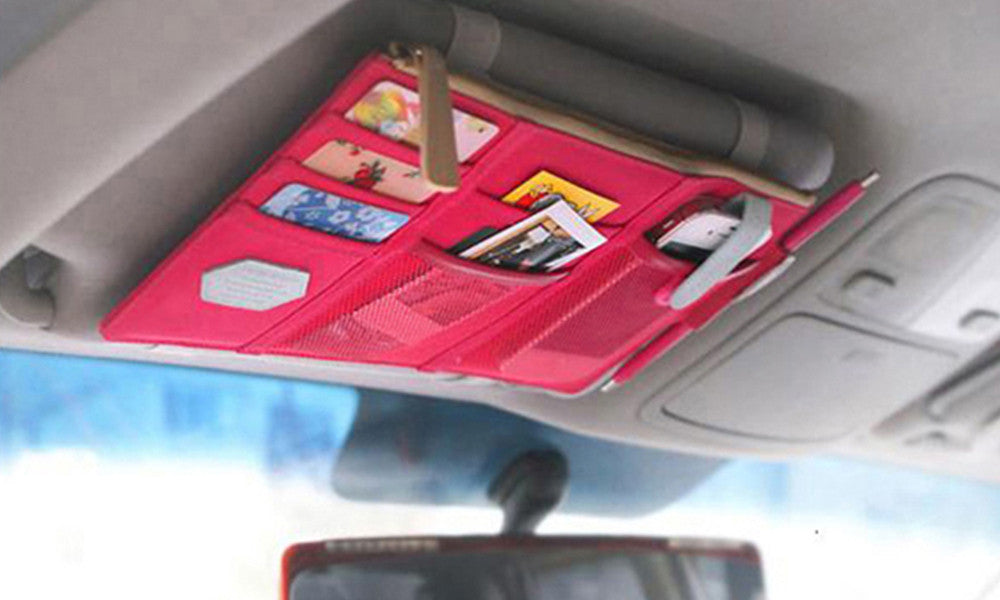 Car Sun Visor Storage