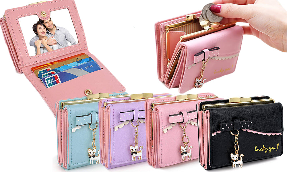 Cat Card and Coin Holder Purses
