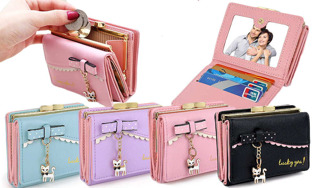 Cat Card and Coin Holder Purses