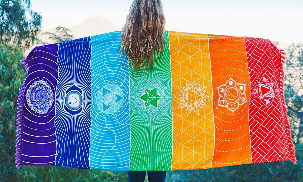 Chakra Rainbow Throw