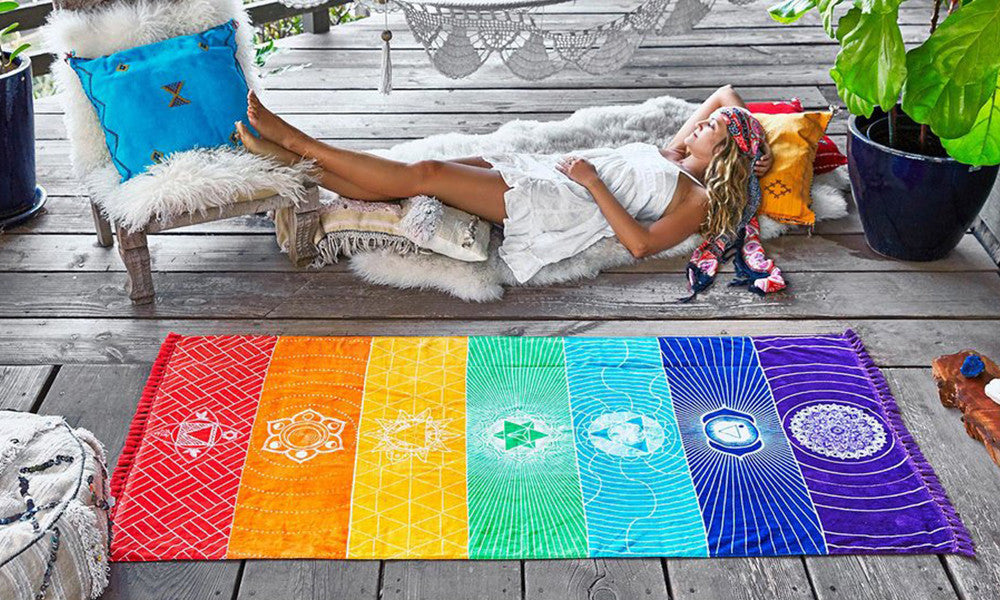 Chakra Rainbow Throw