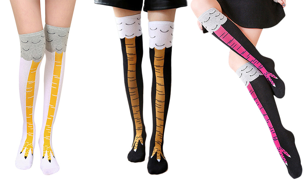 Chicken Legs Knee-High Socks