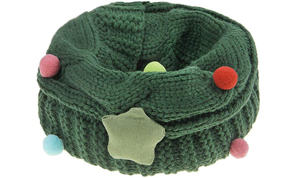 Festive Winter Circle Scarf