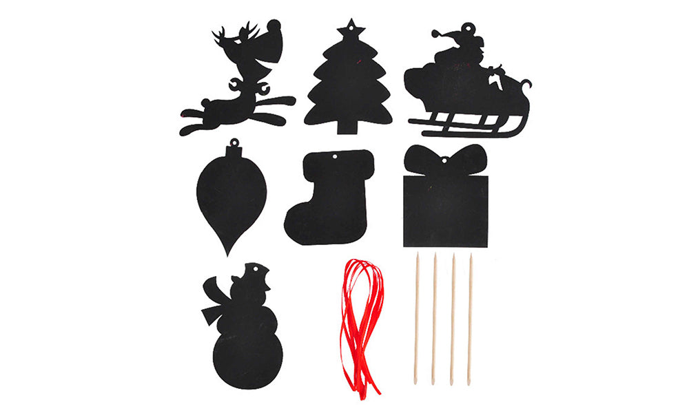 Christmas Scratch Decorations