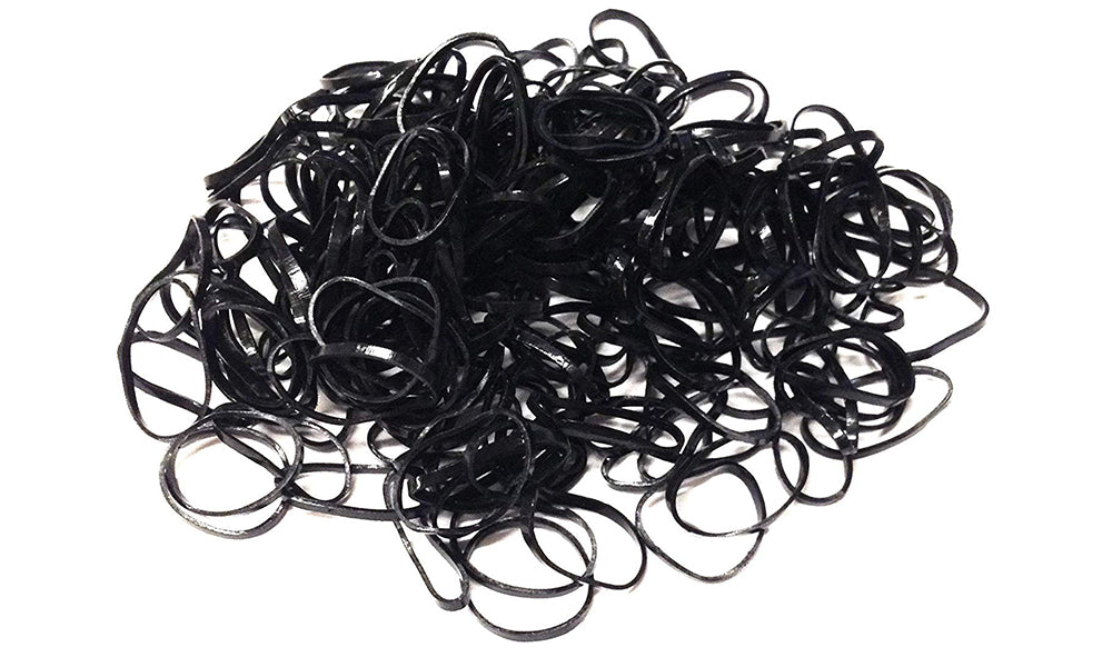 1500 Hair Bands - Clear or Black