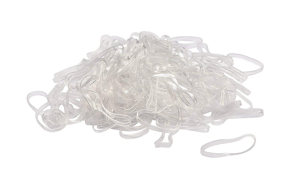 1500 Hair Bands - Clear or Black