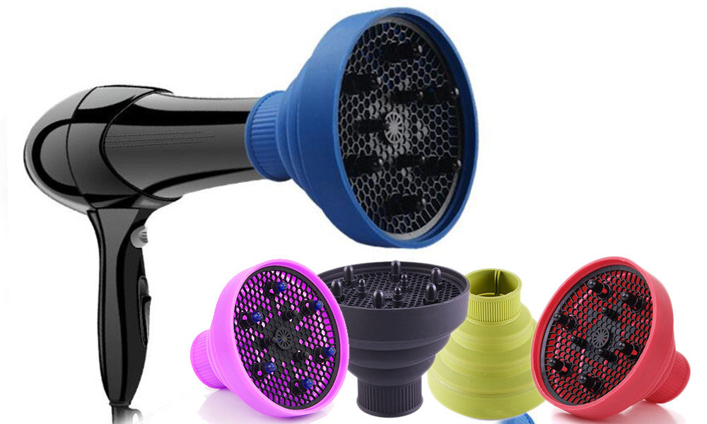 Collapsible Silicone Hair Diffuser for Blow Dryer
