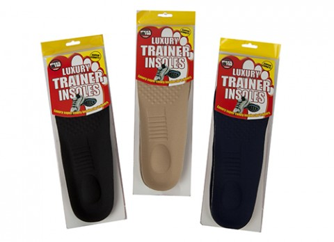 2 Pair Insoles for Trainers and Shoes