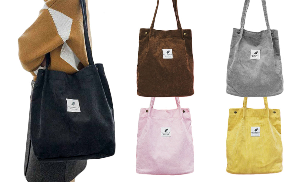 Corduroy Shoulder Bags