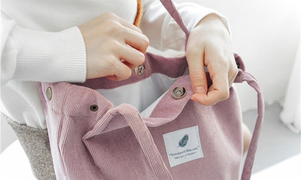 Corduroy Shoulder Bags