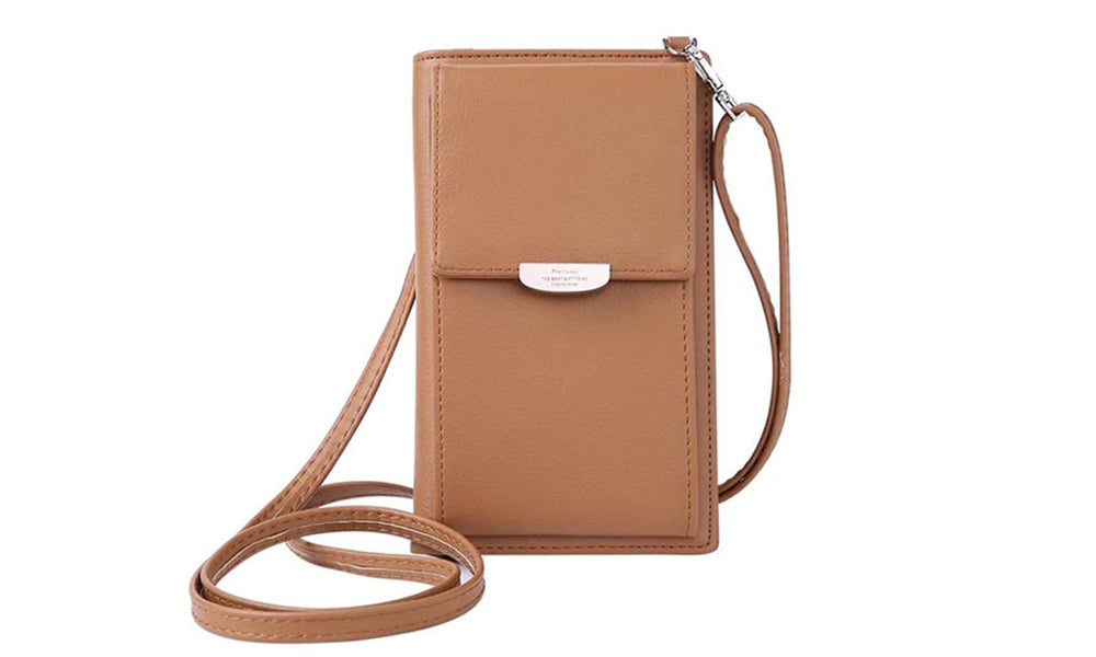 Diana Pebble Double Zip Crossbody Bag and Wallet Combo, Crossbody Bag